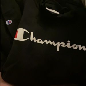 Woman’s champion hoodie